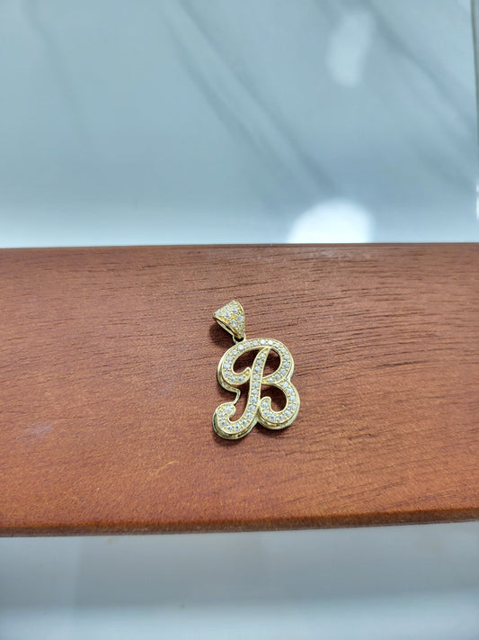 Dije letra B oro 10k