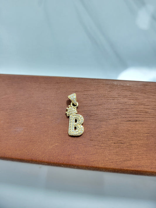 Dije letra B oro 10k