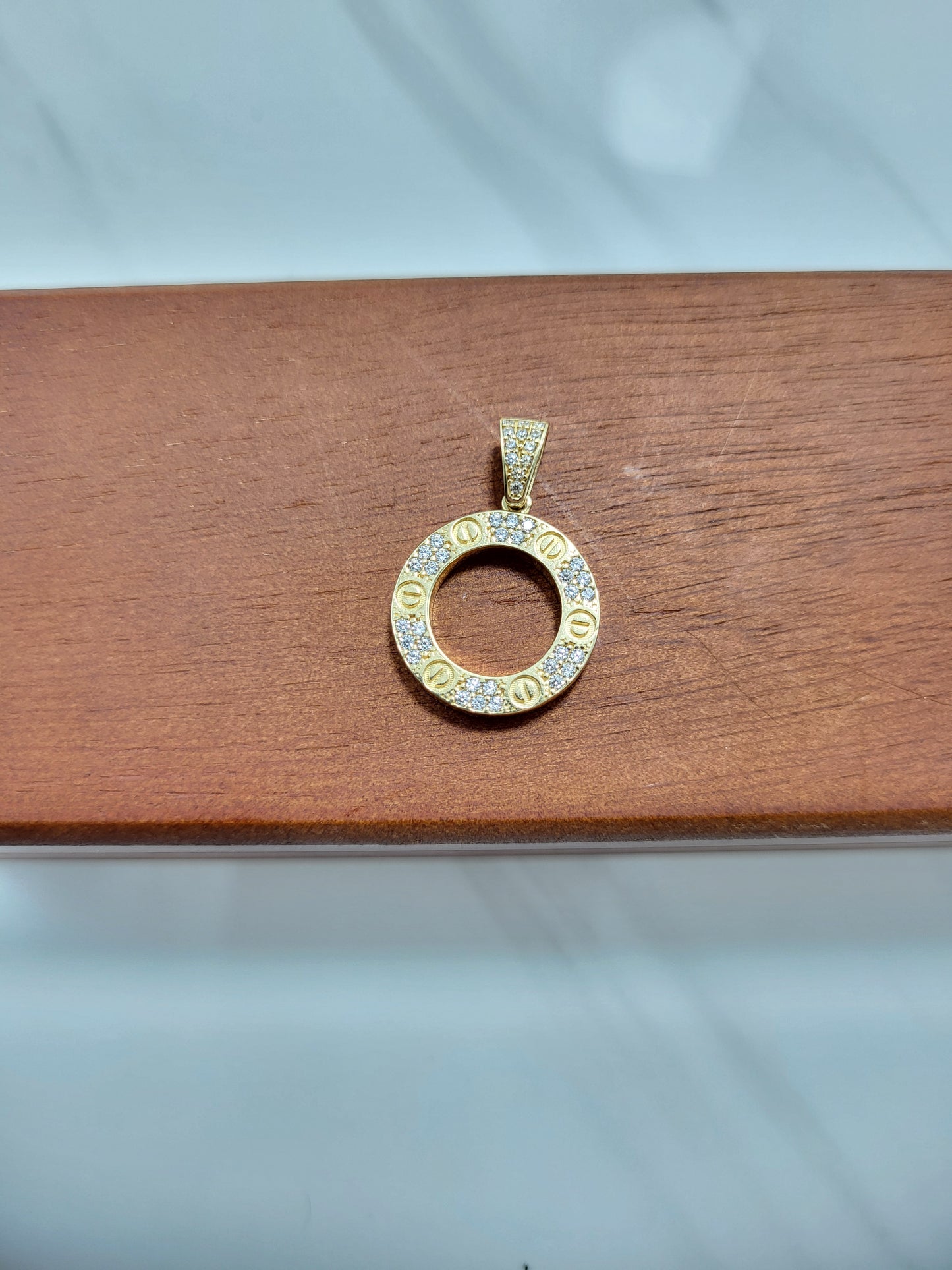 Dije cartier oro 14k