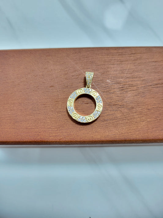 Dije cartier oro 14k