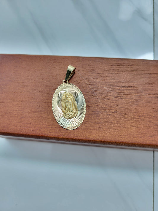 Dije  Vírgen de Guadalupe oro 14k
