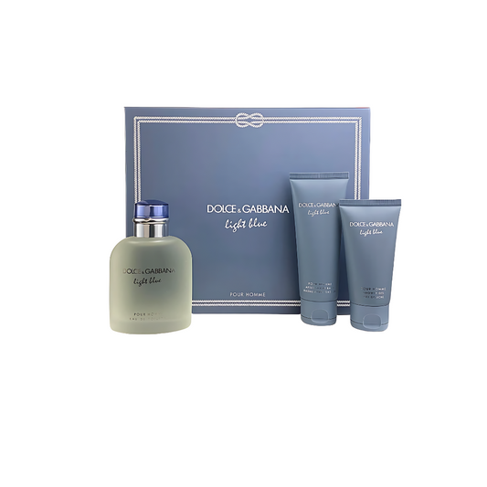 GIFT SET DOLCE & GABBANA LIGHT BLUE POUR HOMME