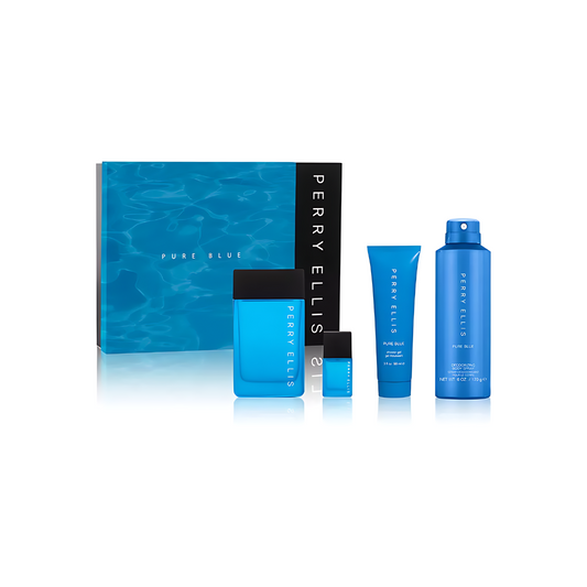 GIFT SET PERRY ELLIS PURE BLUE  FOR MEN