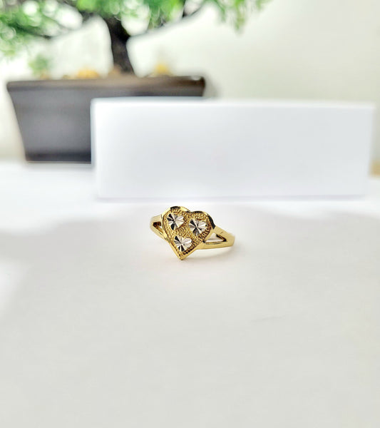 Anillo Corazón en Oro 14K