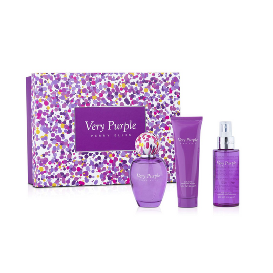 GIFT SET VERY PURPLE PERRY ELLIS EAU DE TOILETTE
