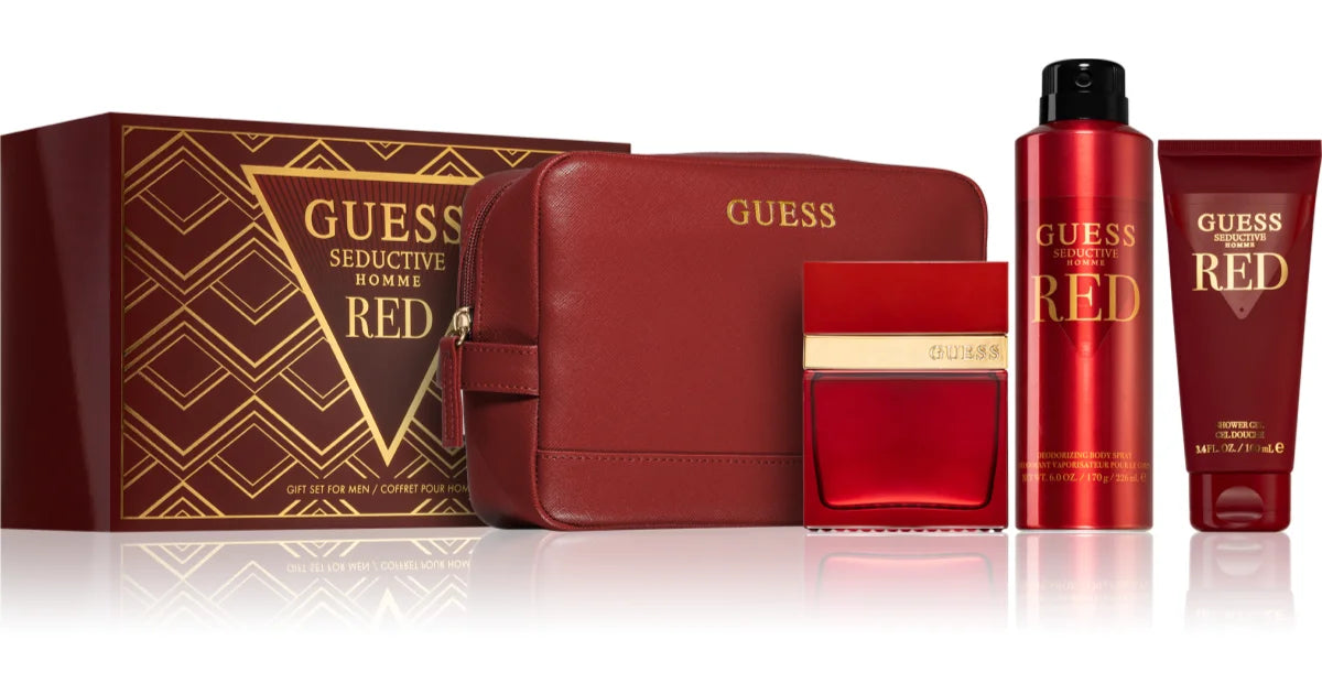 GIFT SET GUESS SEDUCTIVE HOMME RED